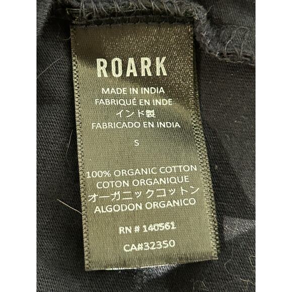 Roark Mens Vortex Premium SS Tee Navy Blue Sunburst Graphic Small - Picture 6 of 6